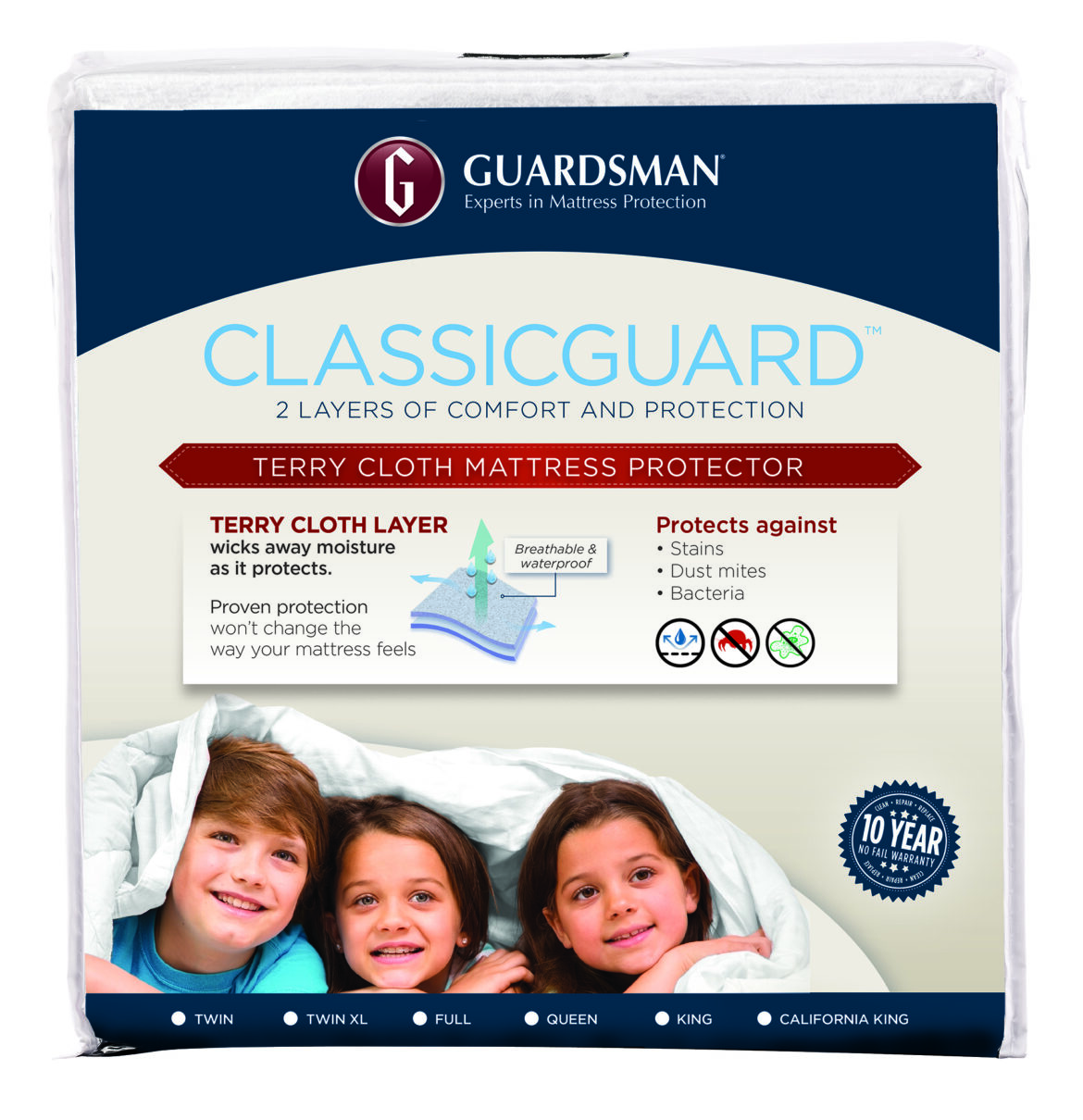 Mattress & Pillow Protection Products - Guardsman